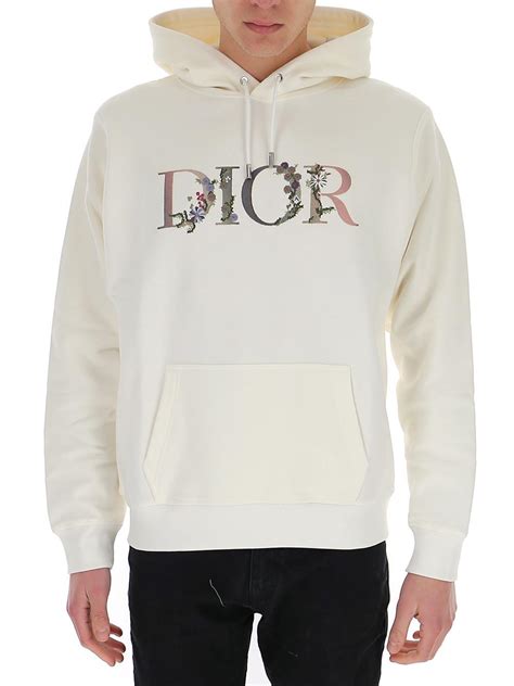 dior men's flower hoodie